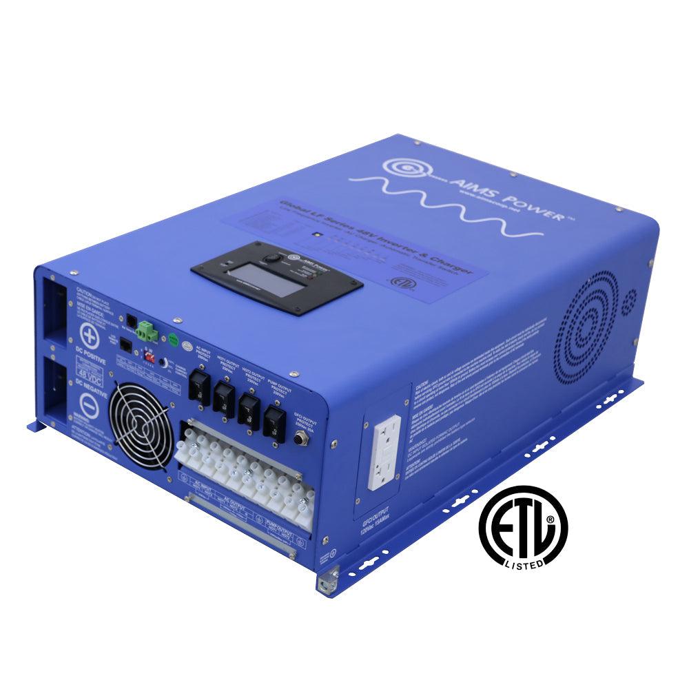 AIMS Power 8000 Watt Pure Sine Inverter Charger 2