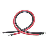 AIMS Power Inverter & Battery Cable #4 AWG 1 ft Set Lugged Black/Red 1