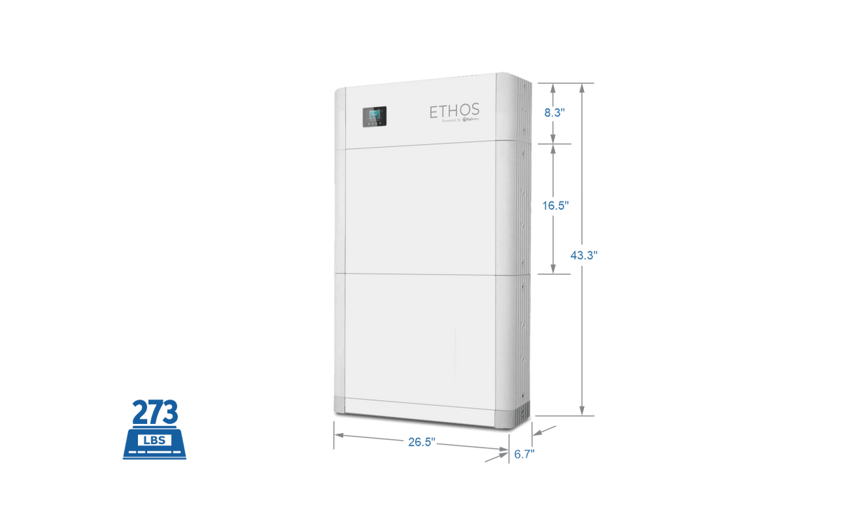 Big Battery 48V ETHOS 20.4KWH 4 Module | Solar Sovereign 2