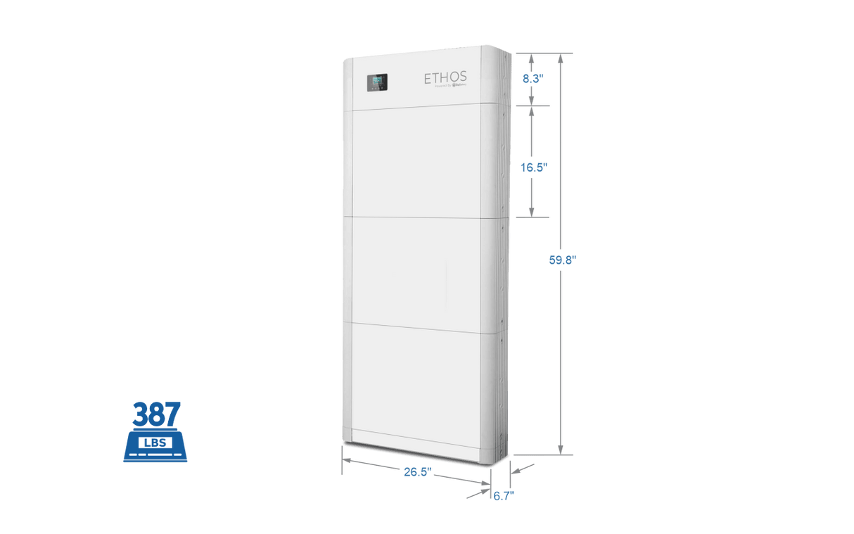 BigBattery 48V ETHOS 15.3KWH (3 Module) | Solar Sovereign 1