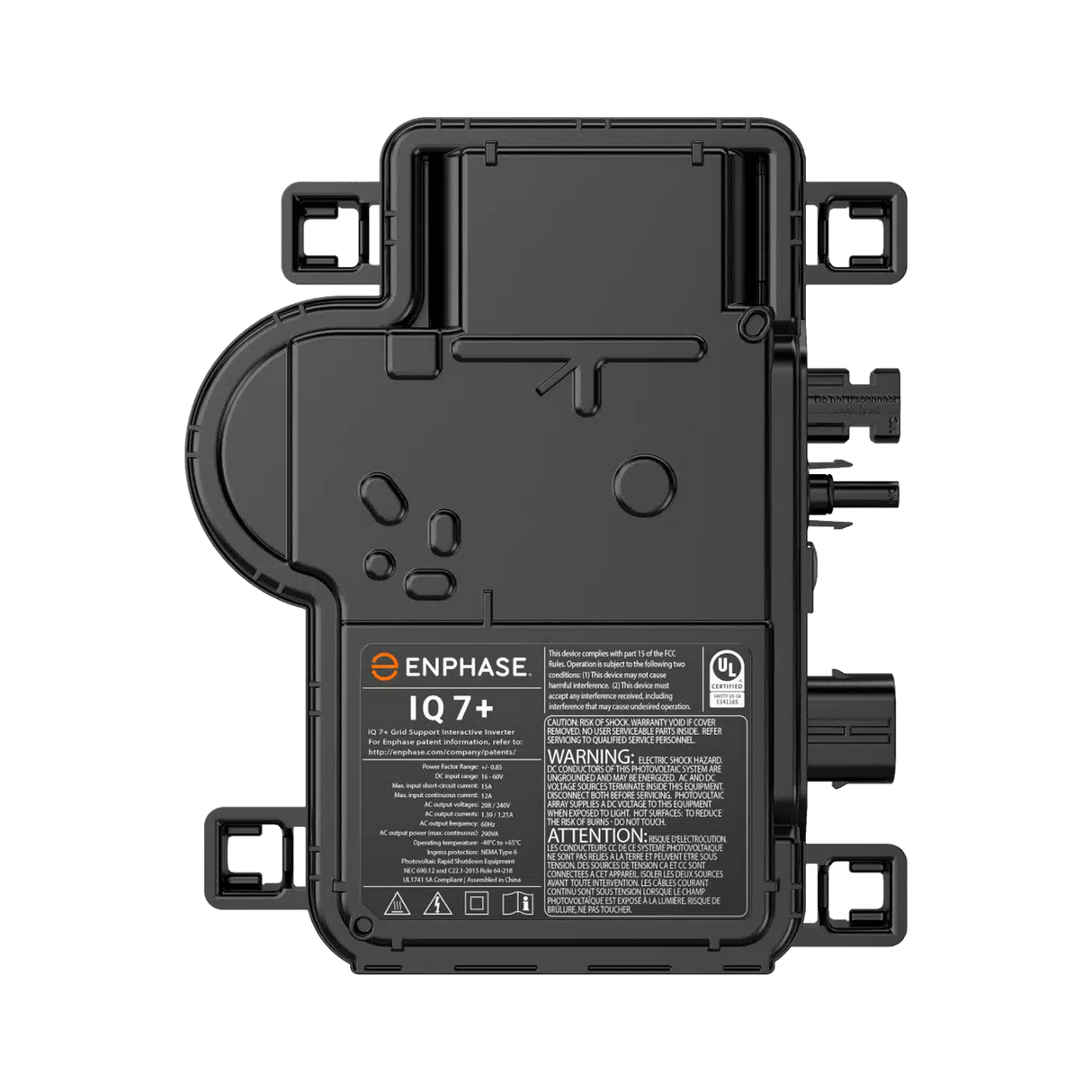 ENPHASE IQ7+ Microinverter (MC4) image 2