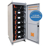 AIMS Power Hybrid Inverter & Lithium Battery Cabinet Kit 4.6kW Output 6.9 kW Solar Capacity 6