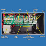 AIMS Power Hybrid Inverter Charger 9.6kW Output 15 kW Input 4