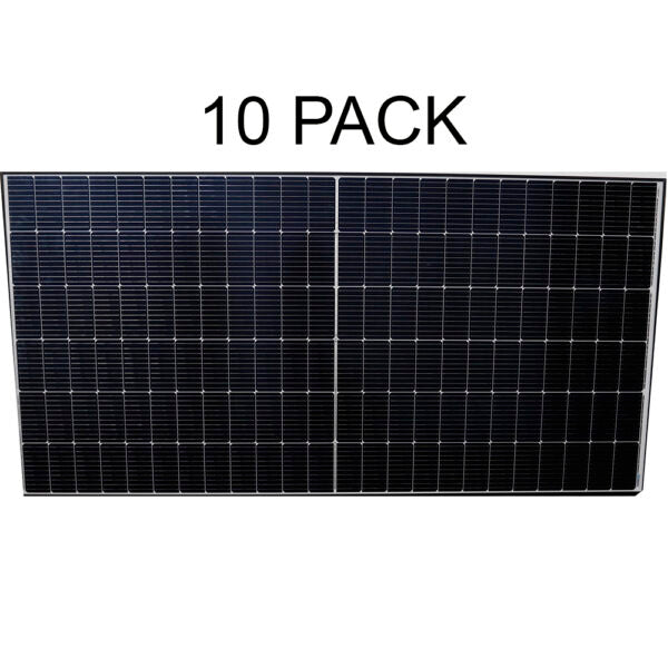 AIMS Power 555 Watt Solar Panel Monocrystalline - 10 PACK 3