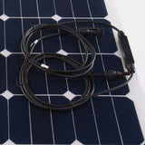 AIMS Power 230 Watt Flexible Bendable Slim Solar Panel Monocrystalline 4