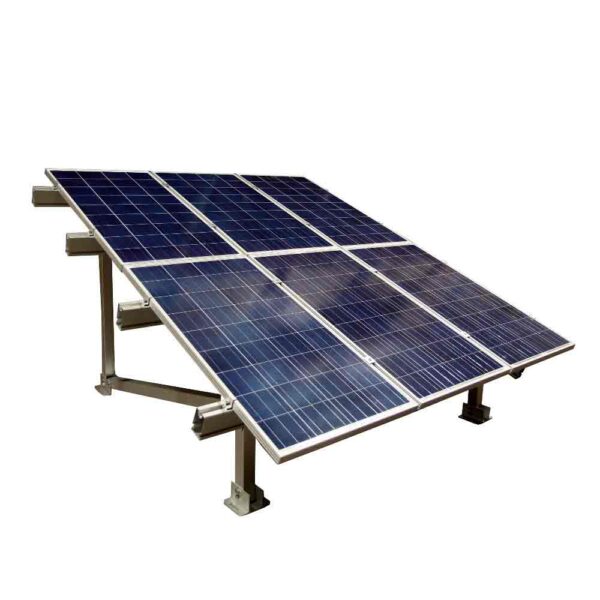 AIMS Power Solar Rack Ground Mount For 190-380 Watt Solar Panels - 18 panels 2