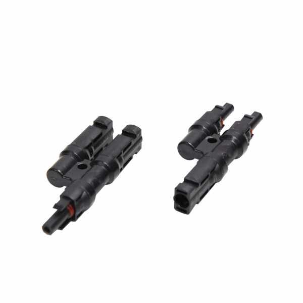 AIMS Power MC-4 Compatible BRANCH CONNECTORS MMF & FFM PAIR 