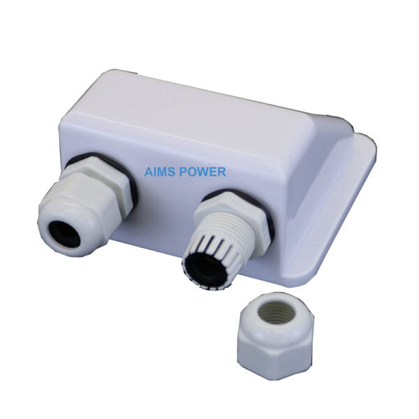 AIMS Power Weatherproof Solar Double Cable Entry Gland 1