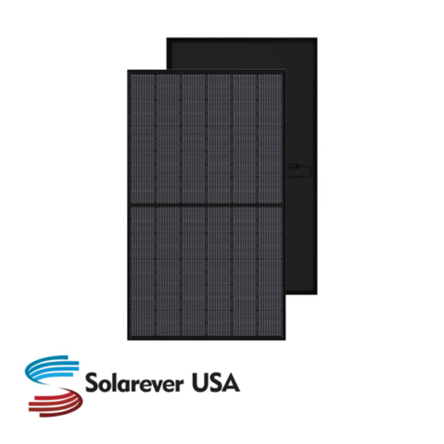 12.7kW Pallet - Solarever 410W Half-Cell Mono PERC Solar Panel ( Black ) | Full Pallet (31) - 12.7kW Total